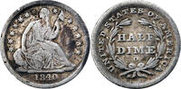 États-Unis Seated Liberty Half Dime 1840 États-Unis Seated Liberty Half ... 160,00 EUR  zzgl. 5,00 EUR Versand
