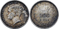 Portugal 200 Reis 1909 Portugal Manuel II 200 Reis 1909 Lisbonne s+ 10,00 EUR  zzgl. 5,00 EUR Versand
