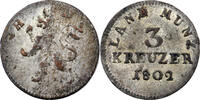Allemagne 3 Kreuzer 1802 Allemagne Hessen-Darmstadt Ludwig X 3 Kreuzer 1... 90,00 EUR  zzgl. 5,00 EUR Versand