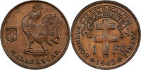 Madagascar Franc 1943 Madagascar Franc 1943 Prétoria vz 30,00 EUR  zzgl. 5,00 EUR Versand