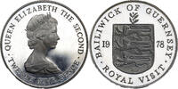 Guernsey 25 Pence 1978 Guernsey Elizabeth II 25 Pence Royal Visit 1978 vz+ 80,00 EUR72,00 EUR  zzgl. 5,00 EUR Versand