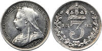 Grande-Bretagne 3 Pence 1893 Grande-Bretagne Victoria 3 Pence 1893 ss 25,00 EUR22,50 EUR  zzgl. 5,00 EUR Versand