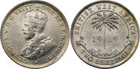 Afrique Occidentale Britannique George V 2 Shillings 1919 vz+