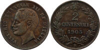 Italie 2 Centesimi Italie Vittorio Emanuele III 2 Centesimi 1905 -