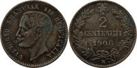 Italie 2 Centesimi Italie Vittorio Emanuele III 2 Centesimi 1908 -