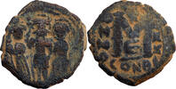 Heraclius, Heraclius Constantin & Martina Follis 610-641 Constantinople -