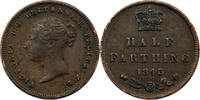 Grande-Bretagne Half Farthing Grande-Bretagne Victoria Half Farthing 1843 -