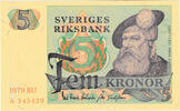 Suède 5 Kronor Suède 5 Kronor 1979 -
