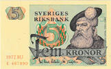 Suède 5 Kronor Suède 5 Kronor 1977 -