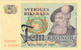 Suède 5 Kronor Suède 5 Kronor 1979 -