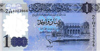 Libye 1 Dinar Libye 1 Dinar 2019 Polymère -