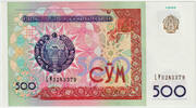 Ouzbékistan 500 Sum Ouzbékistan 500 Sum 1999 -