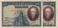 Espagne 25 Pesetas Espagne 25 Pesetas 1928 -
