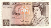 Angleterre 10 Pounds Angleterre 10 Pounds 1988 -