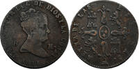 Espagne 8 Maravedis Espagne Isabelle II 8 Maravedis 1844 Segovie -