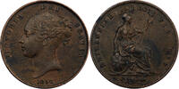 Grande-Bretagne Penny Grande-Bretagne Victoria Penny 1858 -