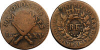 Colonies françaises, Guadeloupe Colonies françaises, Guadeloupe Louis XV 3 Sous 9 Deniers 1767 Paris -