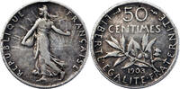 France 50 Centimes France 50 Centimes Semeuse 1903 Paris -