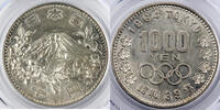 Japon 1000 Yen Japon Showa 1000 Yen 1964 GBCA MS65 -