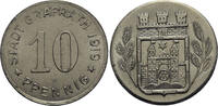 Europa 10 pfennig Notgeld (Emergency money) - iron 1919, Grafrath, Germany -
