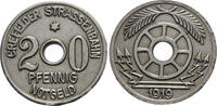 Europa 20 pfennige Notgeld (Emergency money) - Iron 1919, Crefelder Strassenbahn, Germ -