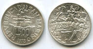 Europa 500 lire Uncirculated silver San Marino, (KM 84) -
