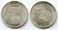 Europa 500 lire Uncirculated silver San Marino, (KM 71) -