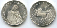 Europa 500 lire Uncirculated silver San Marino, (KM 97) -