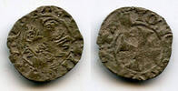 Europa denier Silver (tornesello) of Doge Andrea Contarini , Venice, Italy -