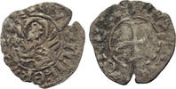 Europa denier Silver (tornesello) of Doge Antonio Venier , Venice, Italy -