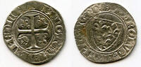 Europa blanc Excellent silver guenar of Charles VI le Bien-Aimé/le Fol (the Well-Belove -