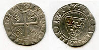 Europa blanc Excellent silver guenar of Charles VI le Bien-Aimé/le Fol (the Well-Belove -