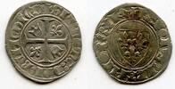 Europa blanc Excellent silver guenar of Charles VI le Bien-Aimé/le Fol (the Well-Belove -