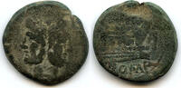 Antike AE as Anonymous Roman Republica with Janus, ca.157-156 BC -