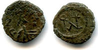 Antike nummus Very nice quality rare pre-reform (AE4) of Anastasius , Byzan -