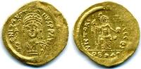 Antike solidus Rare lightweight gold of 22 Siliquae, Justin II , Antioch mi -