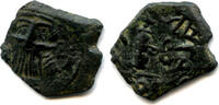 Antike decanummium Nice of Constans II , Constantinople mint, Byzantine Emp -