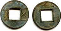 Weltmünzen Bronze 25-220 AD - E. Han dynasty. Wu Zhu (5 zhu), China (Hartill 10.2) - with -