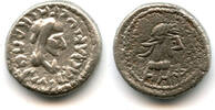 Antike stater Silver of Rhescuporis V (240276 AD) with the bust of Trebonianus Gallus, -