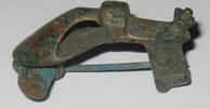 Antike bronze Early Roman fibula, Roman Empire, ca.1st-3rd century AD -