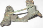 Antike bronze Early Roman fibula, Kräftig type, Roman Empire, ca.1st-2nd century AD -