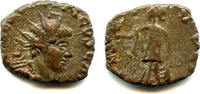 Antike antoninianus Barbarous of Tetricus II, ca.270-280 AD, Spes type, Ancient Gaul, R -