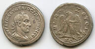 Antike tetradrachm Silver of Trajan Decius (249-251), Antioch, Roman Empire (2nd off., -