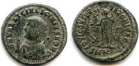 Antike Bronze follis, Licinius II , Cyzicus, Roman Empire (RIC 11) -