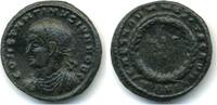 Antike follis VOT V of Constantine II as Caesar , Thessalonica, Roman Empir -