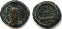Antike VOT XX MVLT XXX AE4 of Gratian , Heraclea mint, Roman Empire -