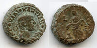 Antike Potin tetradrachm of Diocletian , Alexandria, Roman Empire - type wi -