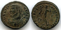 Antike Bronze follis of Licinius I , Cyzicus, Roman Empire (RIC#9) -