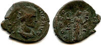 Antike Bronze antoninianus of Aurelian , Siscia mint, Roman Empire -