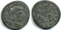 Antike Follis VIRTVS EXERCITI of Constantine the Great , Thessalonica, Roma -